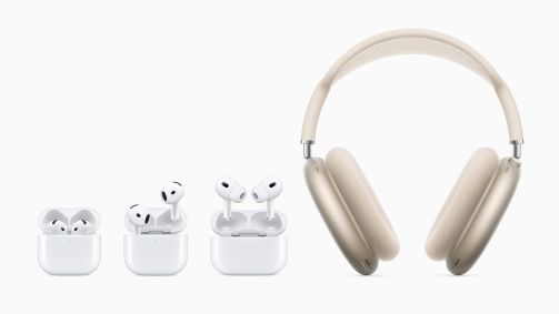 A nova linha AirPods apresenta novidades no dos AirPods 4, novas cores dos AirPods Max e a primeira experiência de saúde auditiva completa do mundo com os AirPods Pro 2