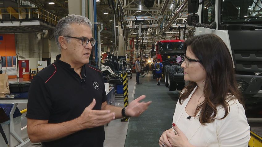 Luiz Carlos Moraes, diretor de relações institucionais da Mercedes Benz no Brasil • Kleberth Nina / CNN Brasil