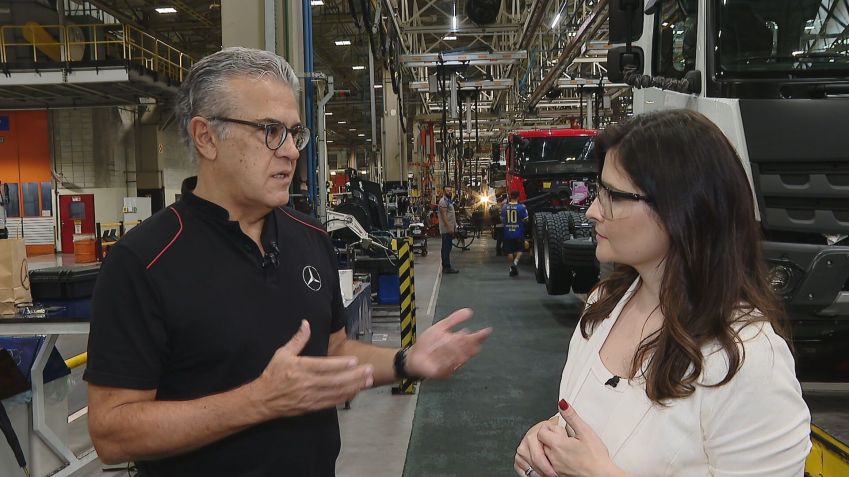 Luiz Carlos Moraes, diretor de relações institucionais da Mercedes Benz no Brasil • Kleberth Nina / CNN Brasil