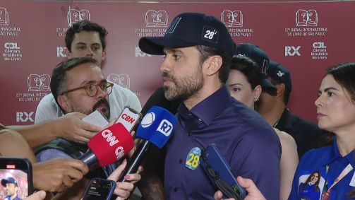 Pablo Marçal em agenda pela cidade de são Paulo