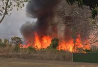 Fumaça de incêndio florestal interdita pista do Aeroporto de Brasília; voos não foram prejudicados