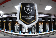 Botafogo personaliza vestiário do Morumbis antes de decisão com o São Paulo