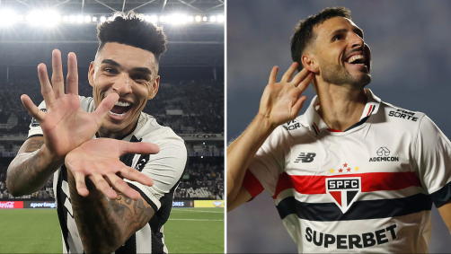 Confira o raio-X entre Botafogo e São Paulo