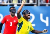 Brasil bate Colômbia e conquista bronze no futebol de cegos das Paralimpíadas