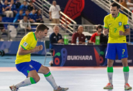 Brasil aplica 10 a 0 em estreia da Copa do Mundo de Futsal