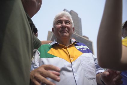 O senador Marcos Pontes (PL-SP) participa do ato bolsonarista na Avenida Paulista