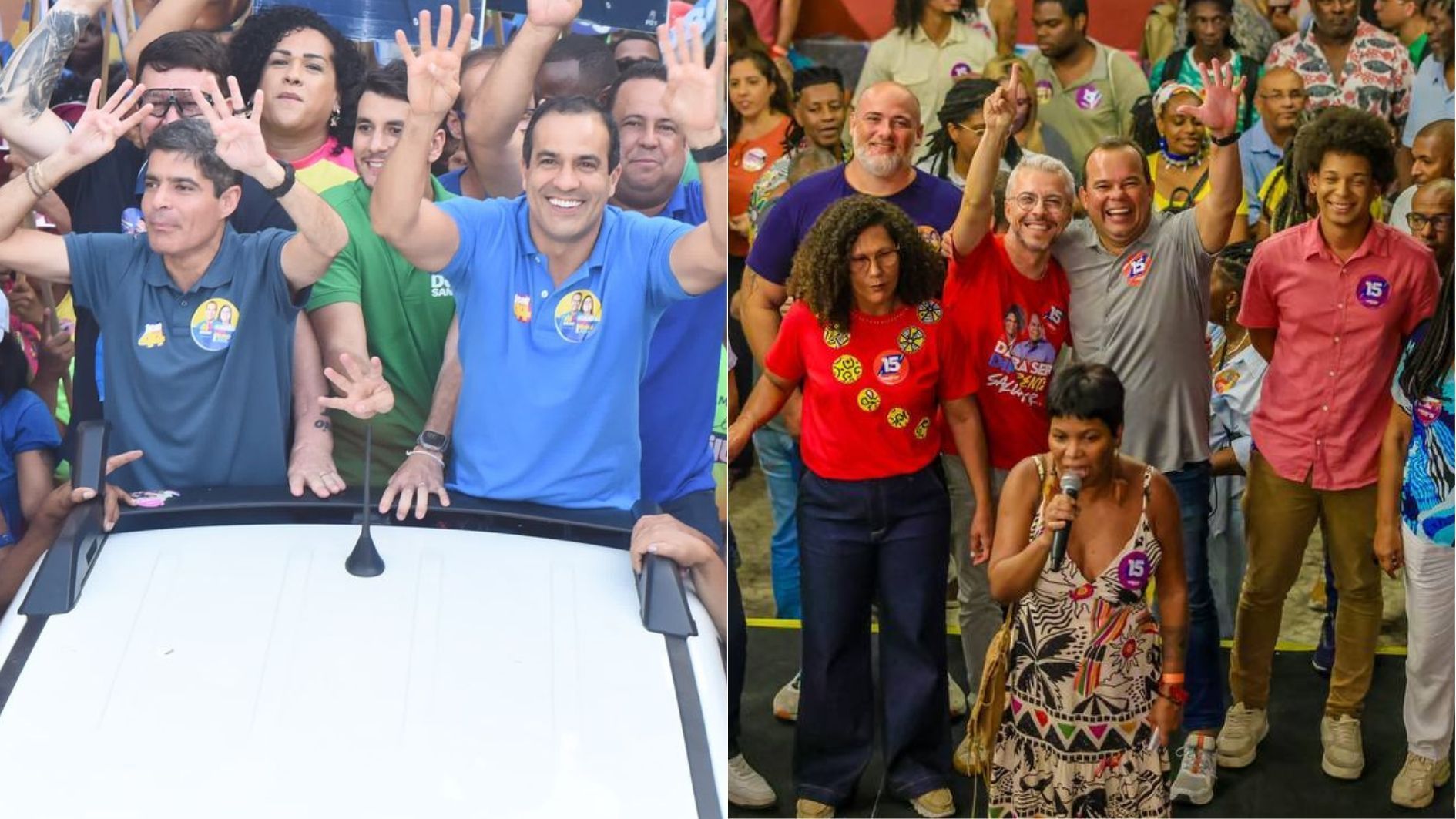 Agendas dos candidatos à Prefeitura de Salvador em 17 de setembro, terça-feira