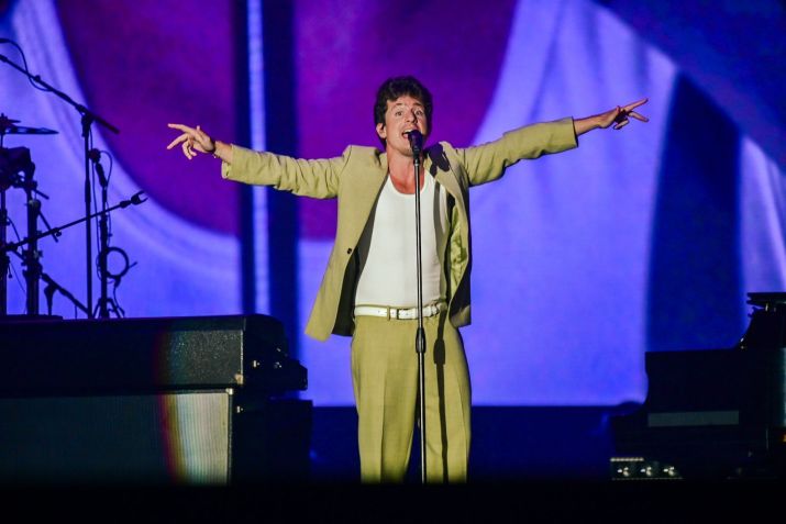 Charlie Puth se apresentou nesta quinta-feira (19) no Palco Mundo do Rock in Rio 2024 • Leo Franco/Agnews
