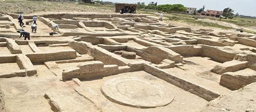 Quartel continha alojamentos para soldados e depósito • Ministério do Turismo e Antiguidades do Egito