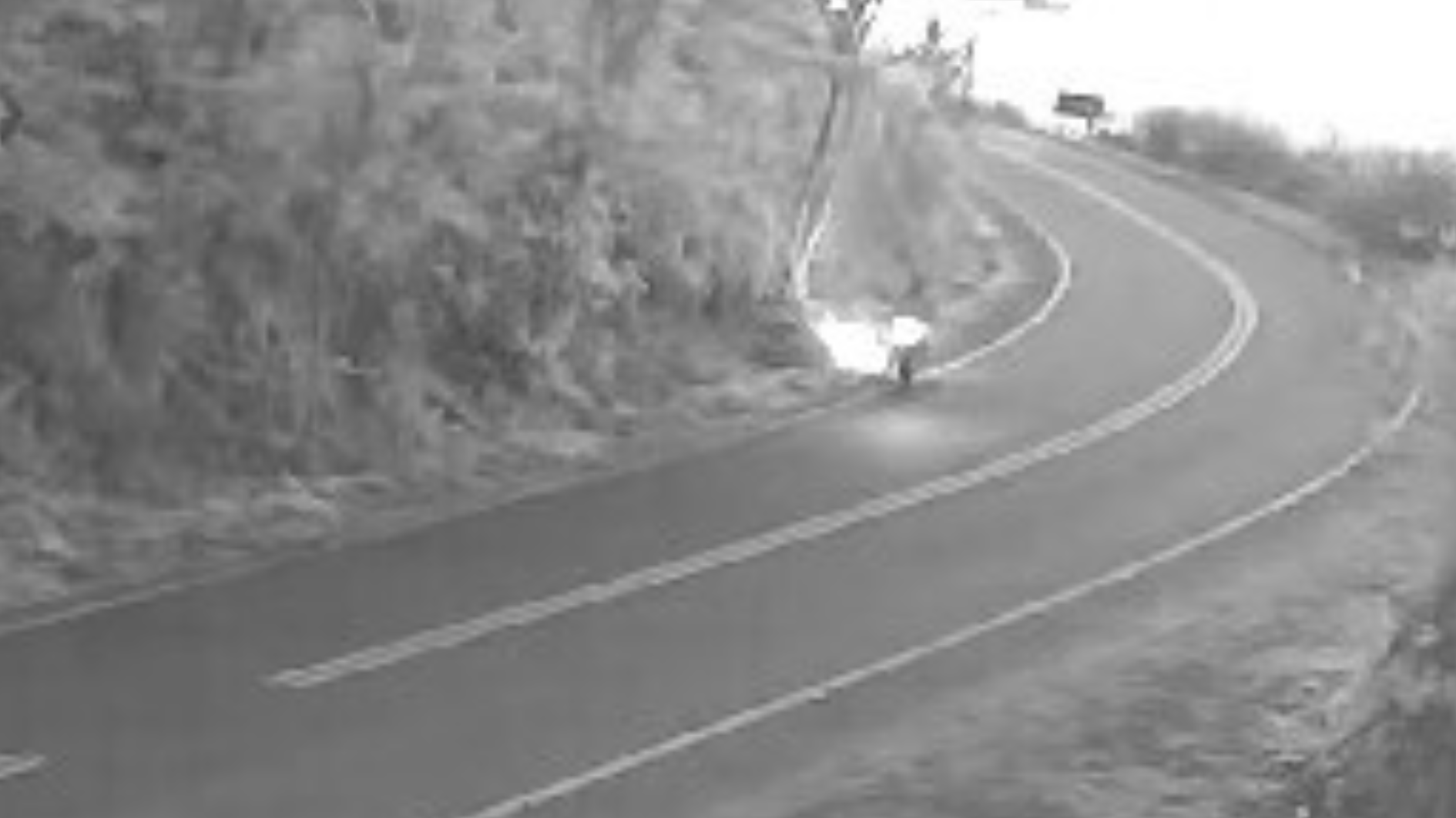 Homem flagrado por câmeras provocando incêndio que devastou área de proteção ambiental no Rio de Janeiro