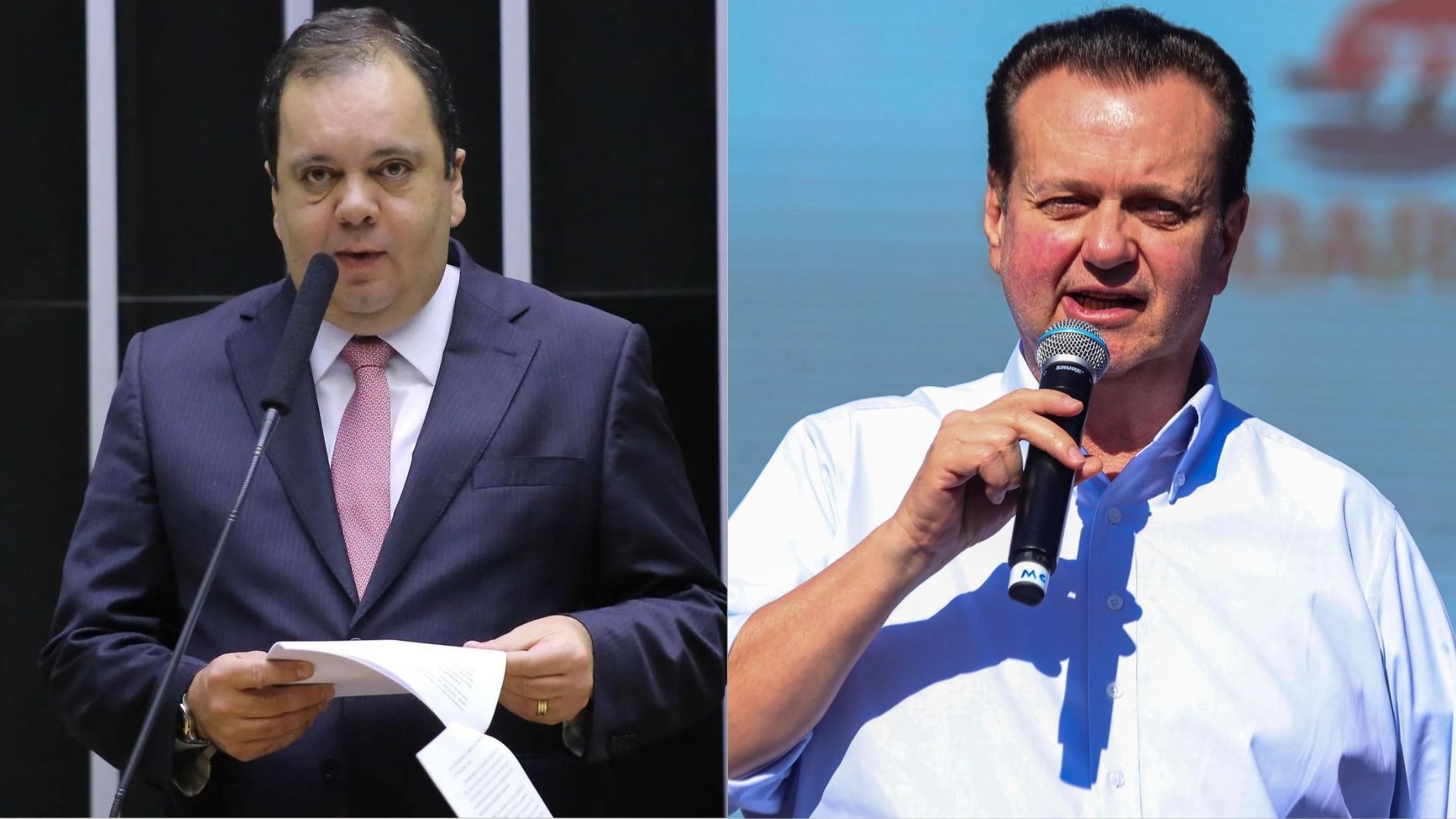 Elmar Nascimento e Gilberto Kassab