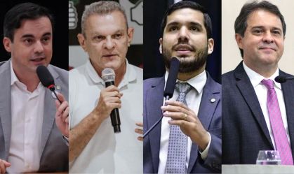 Fortaleza: Capitão Wagner tem 28,5%; Sarto, 18,8%; Fernandes, 17,4%; e Leitão, 15,9%, diz Paraná Pesquisas