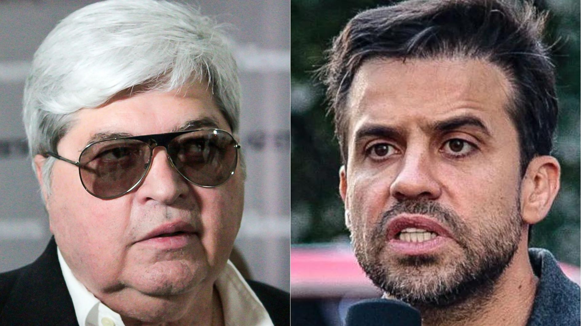 José Luiz Datena (PSDB) e Pablo Marçal (PRTB)