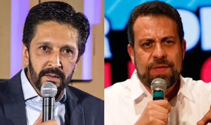 Justiça pune Nunes e Boulos por excederem tempo de Tarcísio e Lula em propaganda eleitoral