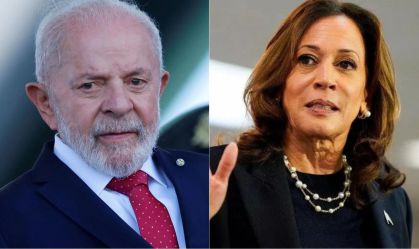 Lula e Kamala Harris