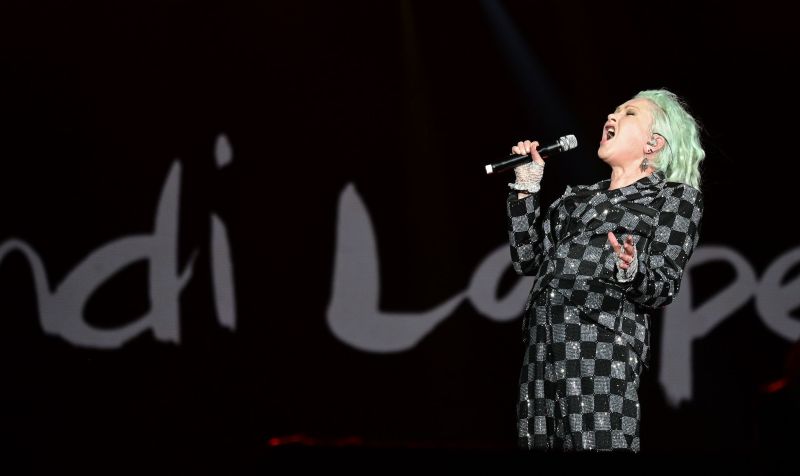 Cyndi Lauper se apresentou no Palco Sunset no quinto dia do Rock in Rio 2024 • Leo Franco/Agnews