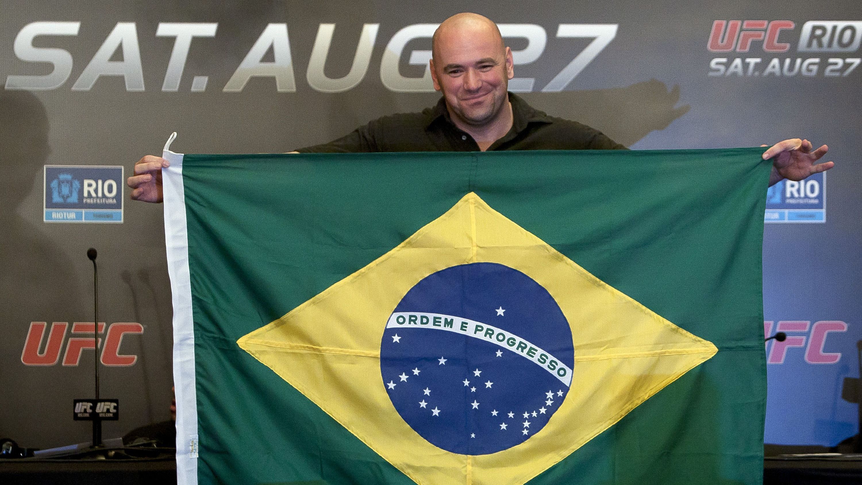 Dana White revelou planos do UFC no Brasil