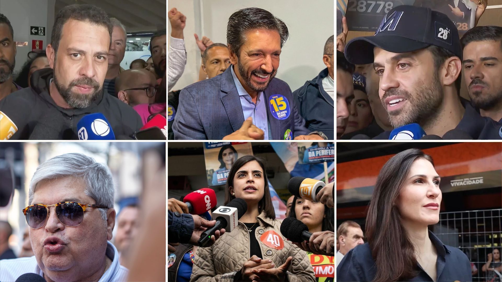 Candidatos à Prefeitura de São Paulo
