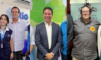 Candidatos à Prefeitura do Rio de Janeiro.
