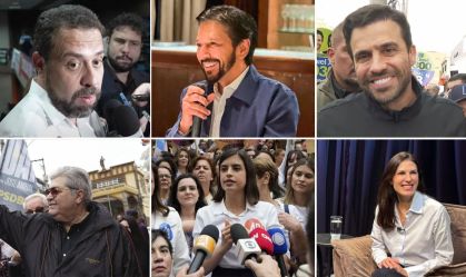 Acompanhe a agenda dos candidatos à Prefeitura de SP nesta quarta (18)