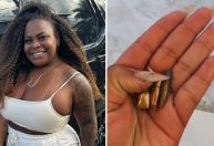 'Que tiro foi esse?': Jojo Todynho mostra munições que caíram em sua casa no Rio