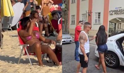 Líder de quadrilha do "Boa noite Cinderela" é presa tomando sol em Copacabana