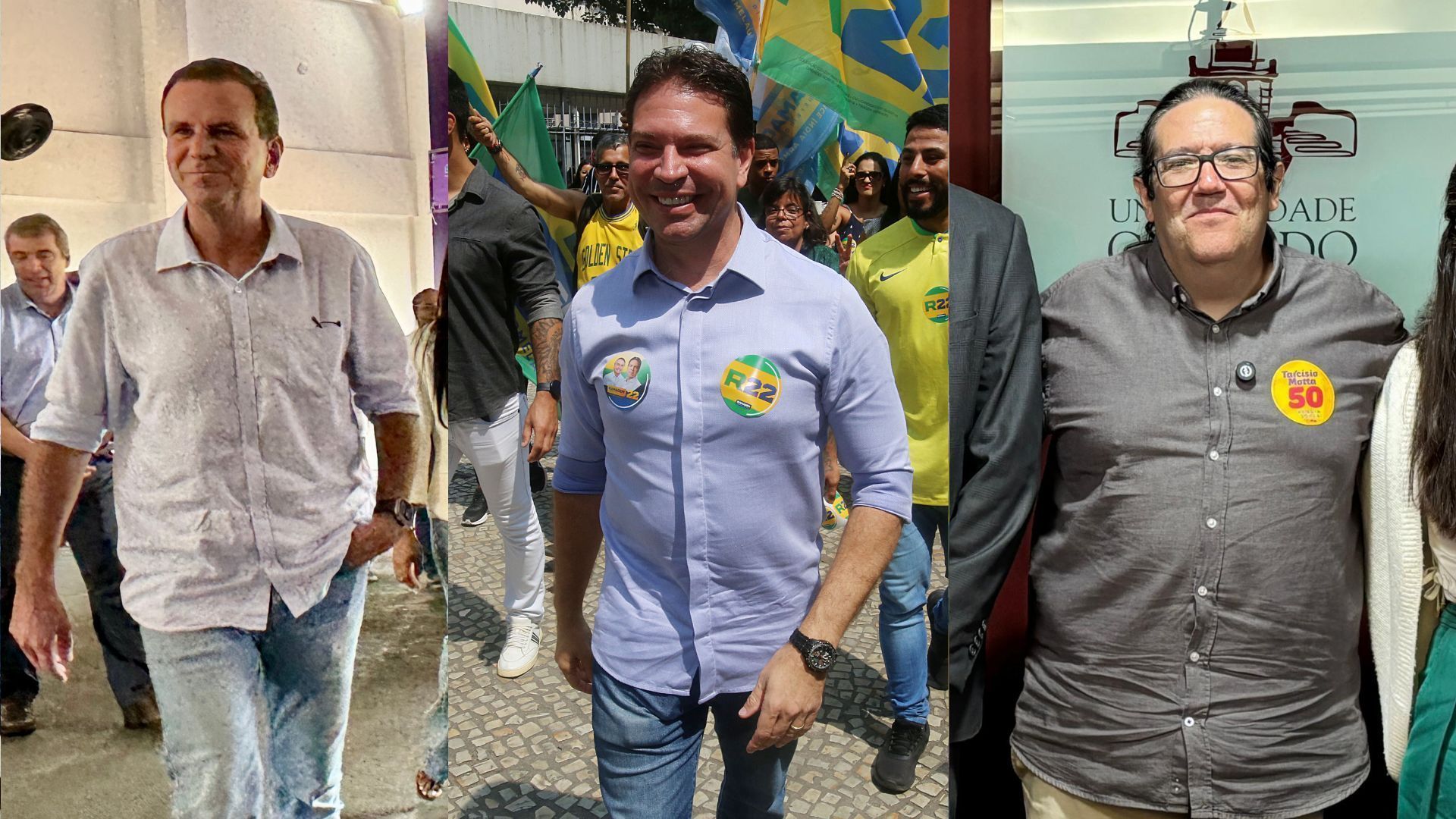 Candidatos à Prefeitura do Rio de Janeiro