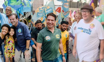 Candidatos à Prefeitura do Rio de Janeiro.