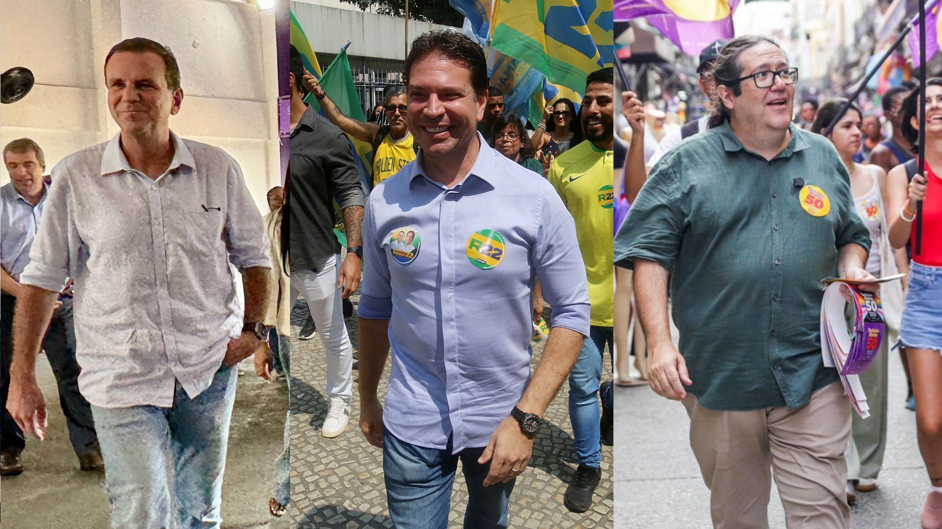Candidatos à Prefeitura do Rio de Janeiro
