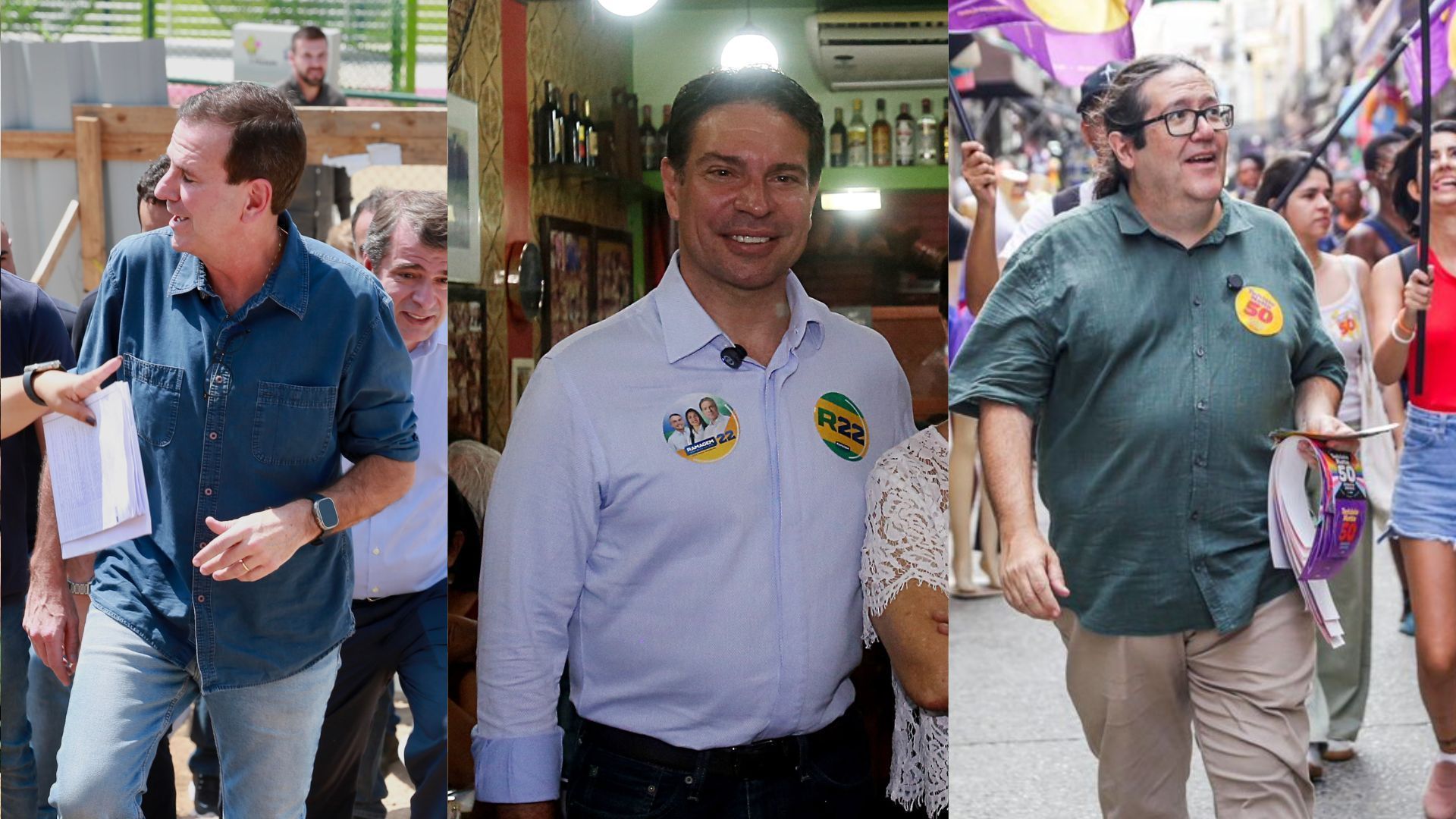Candiadtos à Prefeitura do Rio de Janeiro