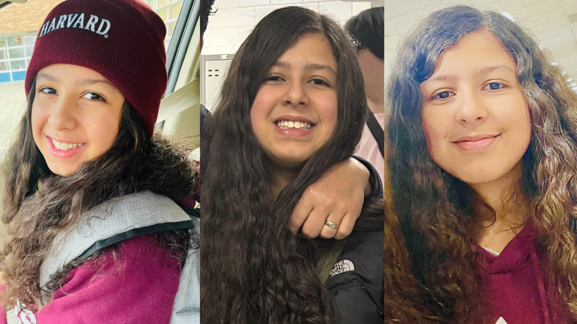 Amanda Caldeira, jovem de 15 anos filha de brasileiros que desapareceu nos EUA
