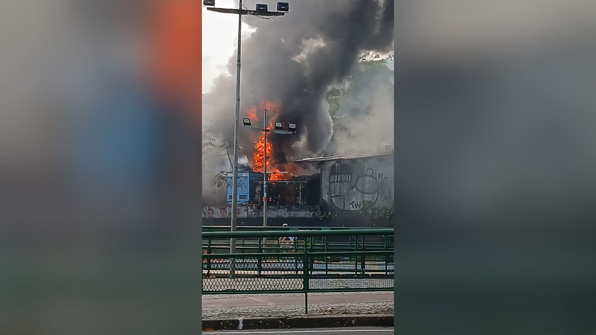 incêndio canecão