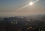 Brasília amanhece coberta por fumaça após incêndio no Parque Nacional