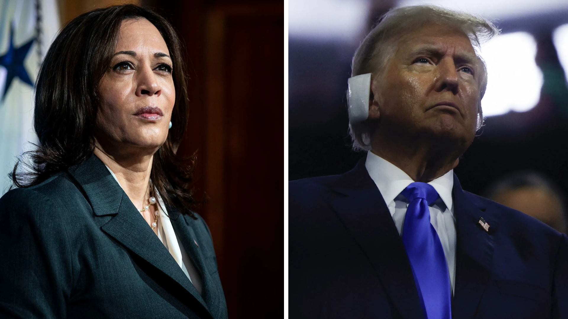 Donald Trump Kamala Harris