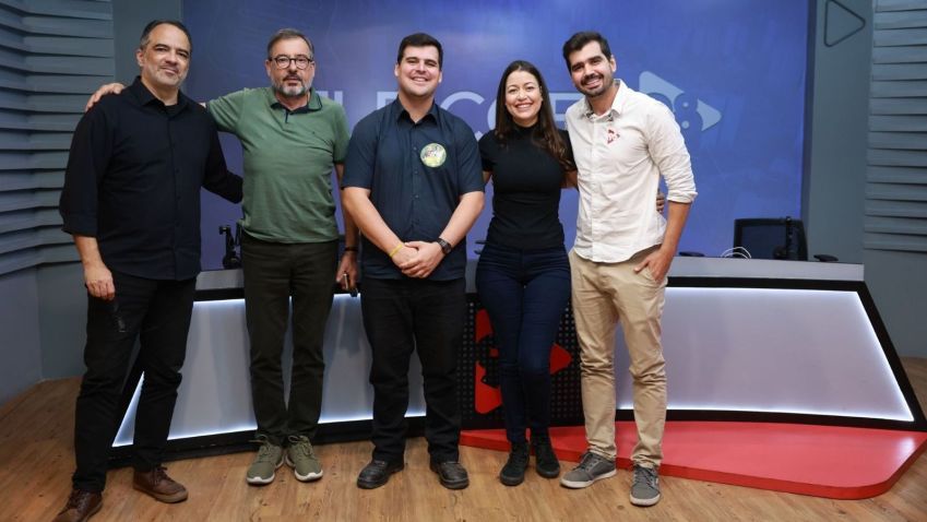 Bruno Engler (PL) em entrevista a uma rádio da capital mineira • Divulgação