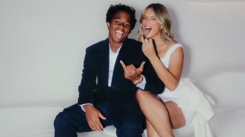 Gabriely Miranda e Endrick em ensaio fotográfico de casamento • Reprodução/Instagram