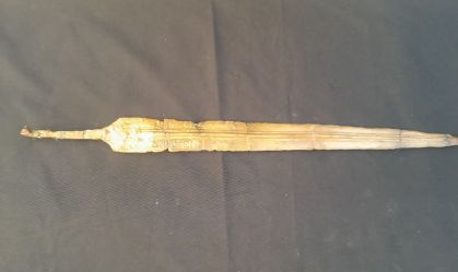 Espada de bronze com nome do rei Ramsés II é encontrada no Egito