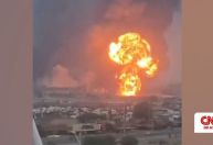 Vídeo mostra grande explosão após ataque de Israel em porto controlado pelos Houthis