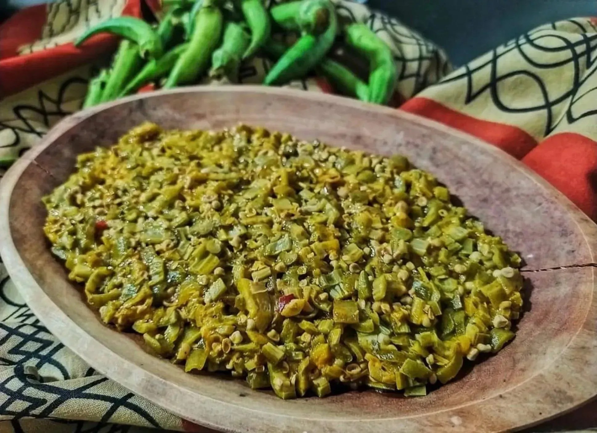 Caruru: prato é tradicional no Nordeste, principalmente na Bahia (Zé do Carmo/Divulgação) •