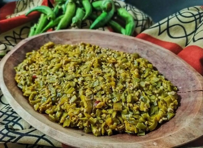 Caruru: prato é tradicional no Nordeste, principalmente na Bahia (Zé do Carmo/Divulgação) •