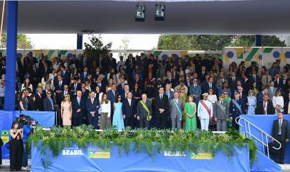Anielle e Janja não comparecem ao desfile do 7 de Setembro em Brasília; saiba quem foi e quem não foi