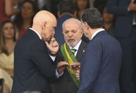 Moraes participa ao lado de ministros do STF de 7 de Setembro com Lula, em Brasília