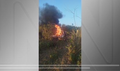 Helicóptero cai em Caruaru, interior de Pernambuco, e deixa dois mortos