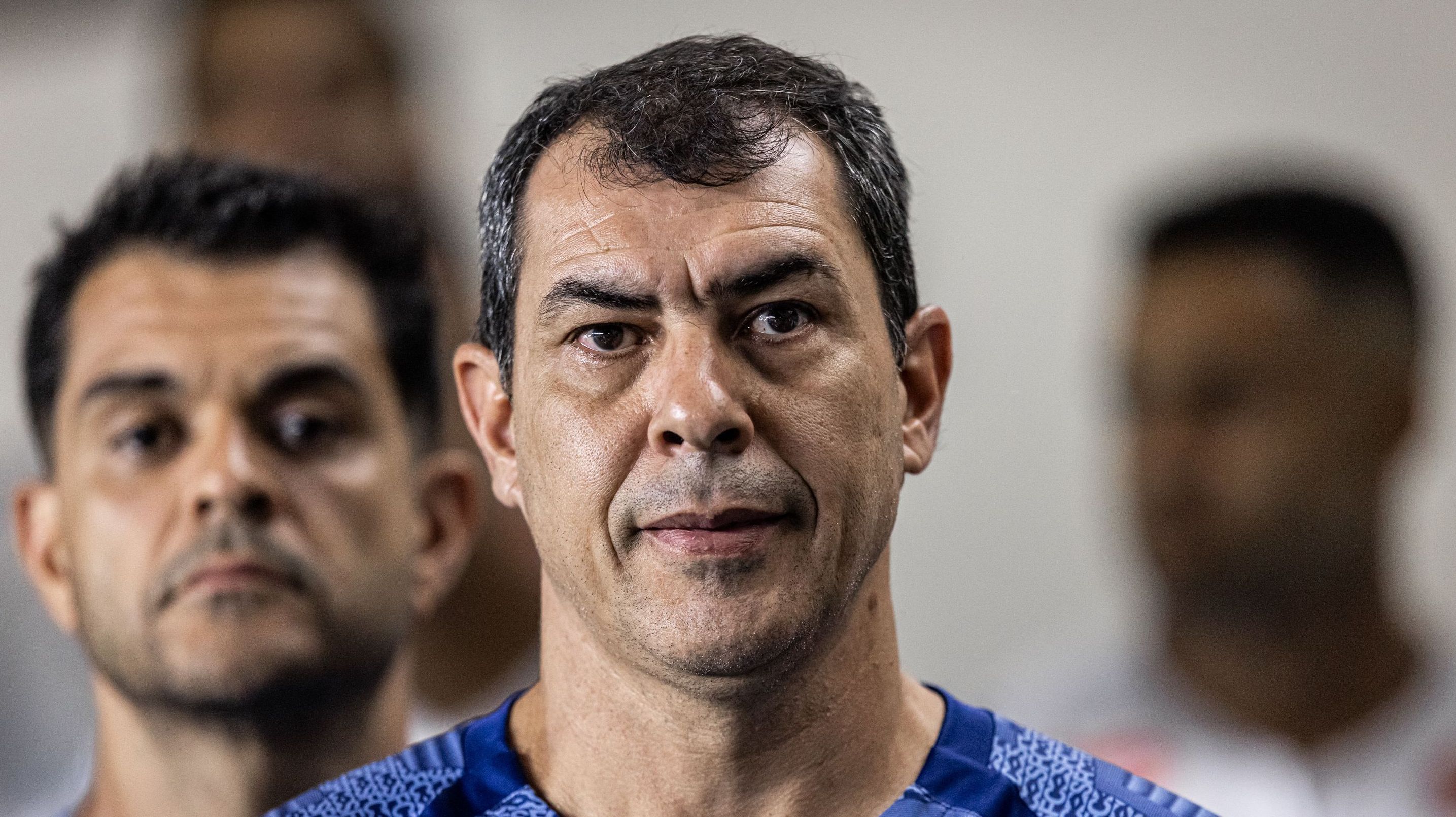 Fábio Carille, técnico do Santos