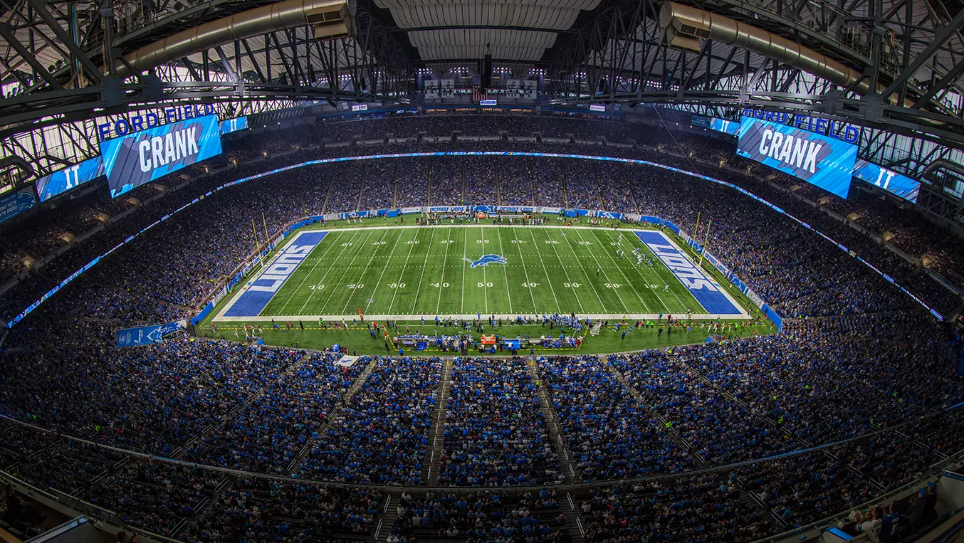 Ford Field, casa do Detroit Lions