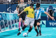 Brasil fica fora da final do futebol de cegos nas Paralimpíadas pela primeira vez