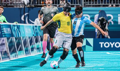 Brasil fica fora da final do futebol de cegos nas Paralimpíadas pela primeira vez