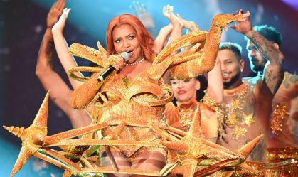 Gaby Amarantos sobre shows após emagrecer 25 quilos: "Voando no palco"