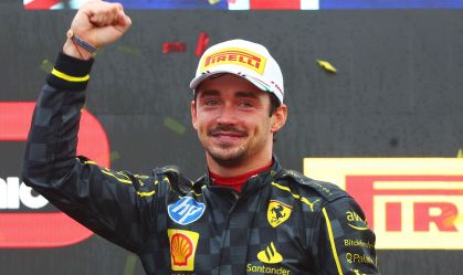 Charles Leclerc surpreende e Ferrari vence o Grande Prêmio da Itália