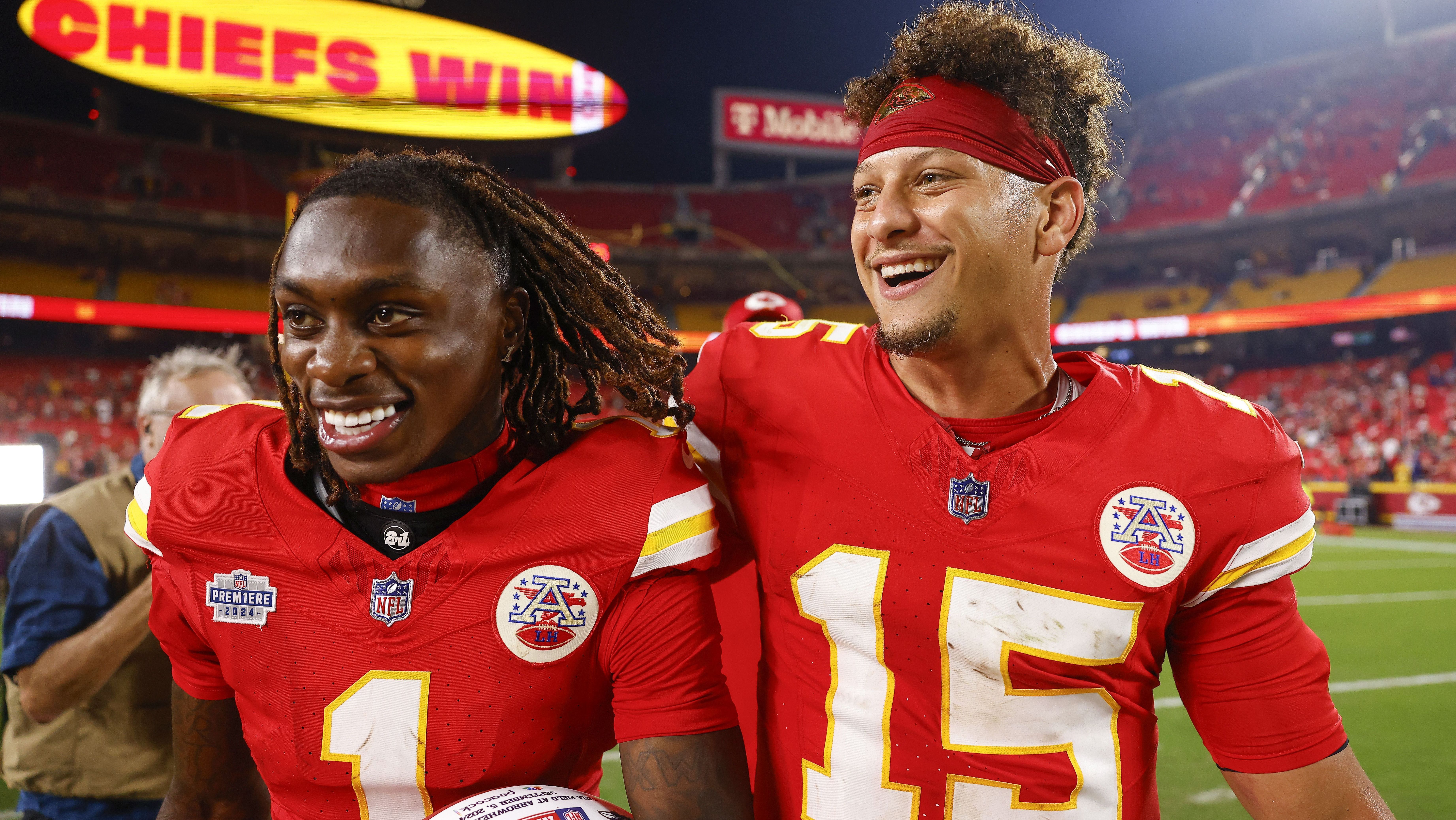Em jogo agitado, Kansas City Chiefs vence Baltimore Ravens na